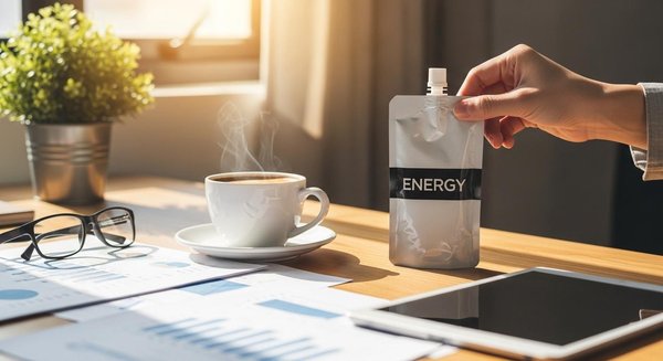 Energy Pouches or Coffee: the smarter choice for your daily boost